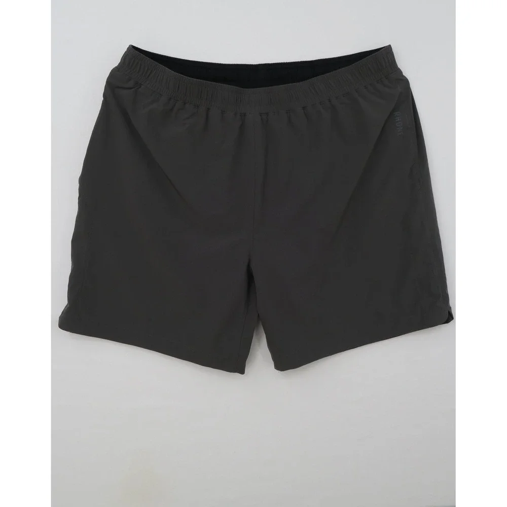 Rhone Mens Athletic‎ Training Shorts XL Dark Gray Charcoal Gym Workout Running